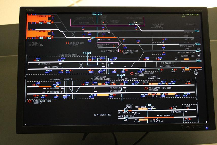 West Hampstead overview on a Westcad screen